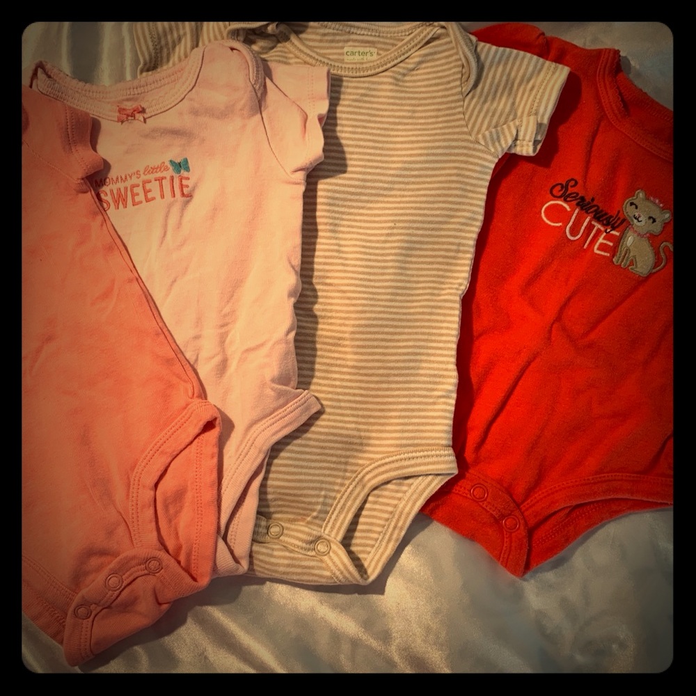 Carter Bundle Onesie Size 3 Months